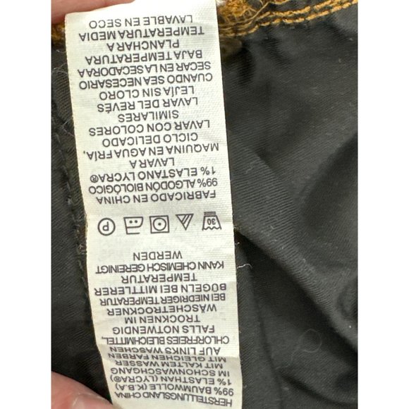 Prana men’s size 40x32 slim fit brown fine wale corduroy jeans FLAW - Picture 8 of 12